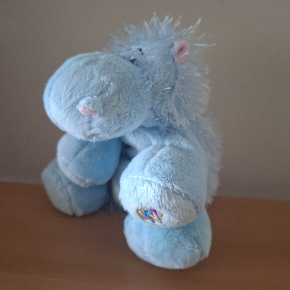 GANZ Blue Hippo Figurine - Cute Animal Home Decor / Collectible - Picture 7 of 8